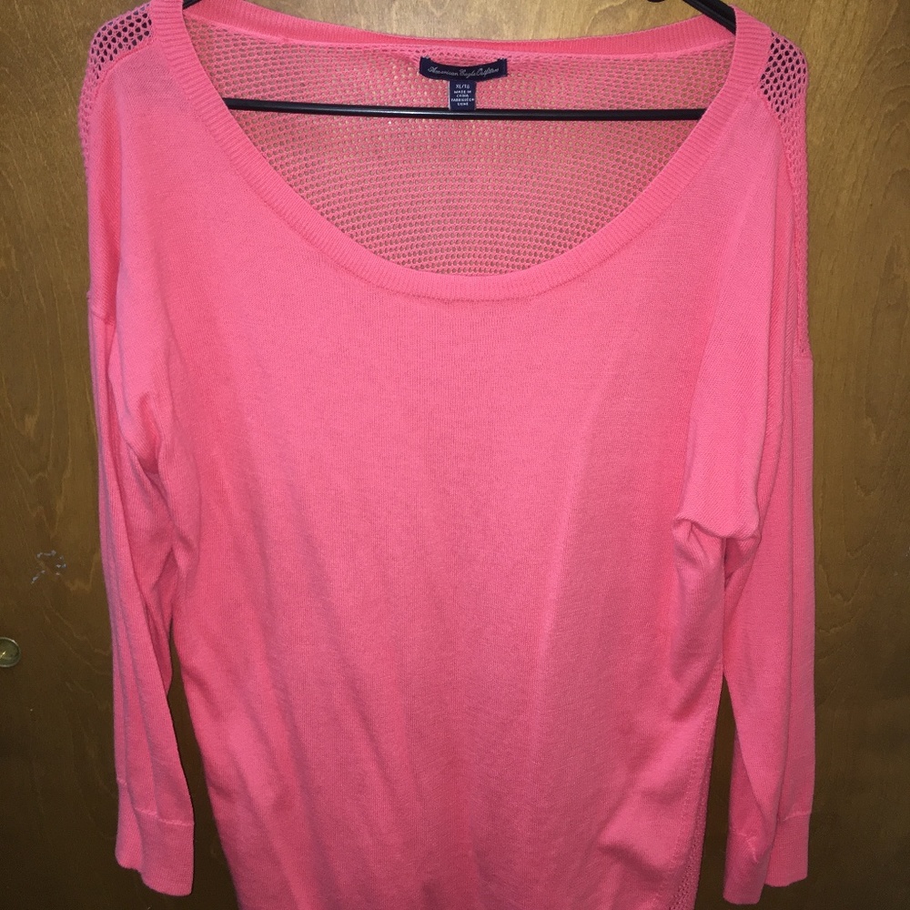 Pink American Eagle Sweater